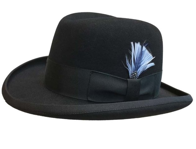 Fur Felt Homburg [13008] - $185.00 