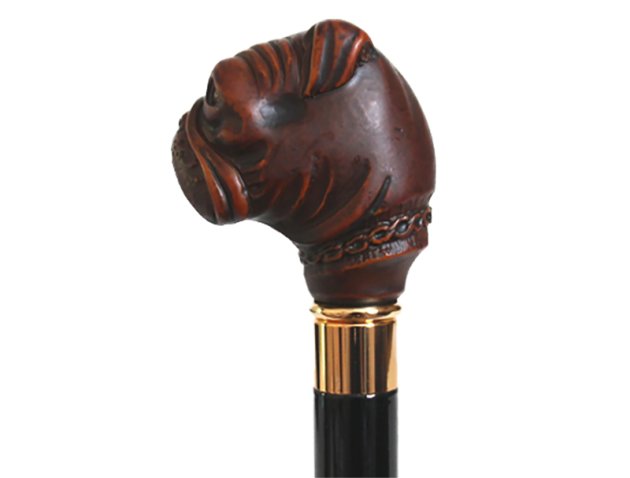 (image for) Bulldog Walking Stick